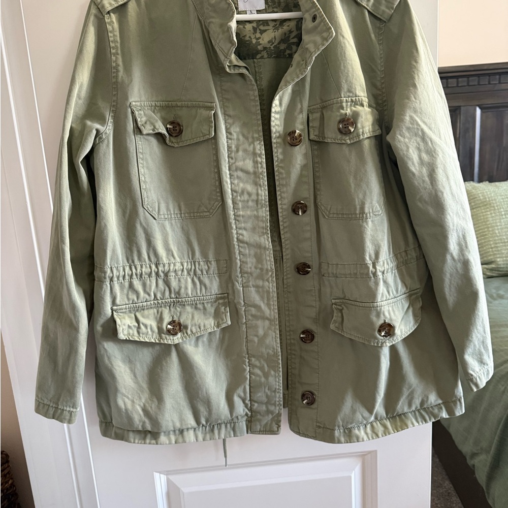 Kensie Sage Green Jacket
